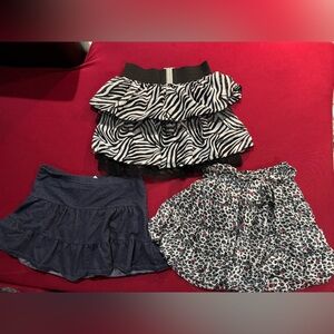 Jumping Beans Navy and Red Skirt